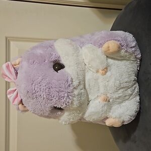 Amuse Colelctions Purple Hamster Plushie